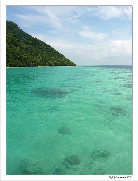 Bornéo : île de Bohay Dulang